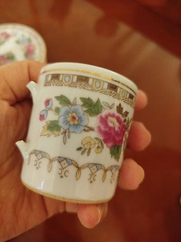 tiens çay: Çay dəsti, rəng - Ağ, Farfor — 5