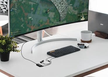 zeng üçün melodiyalar: Edifier GS02 Gaming USB Səs Kartı • 16bit / 44.1KHz və 48KHz kimi — 7