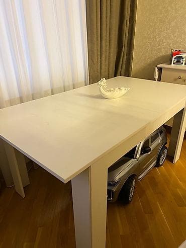 balaca stol: Qonaq masası, Açılmayan, Laminat, Dördbucaq masa — 2