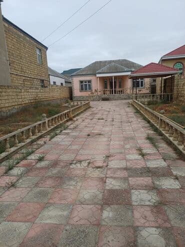 barda: 100 kv. m, 4 otaqlı, Kombi, Qaz, İşıq — 1