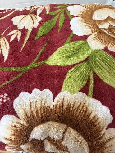 Döşək üzləri: Rəng - Qırmızı Akril Pled — 6