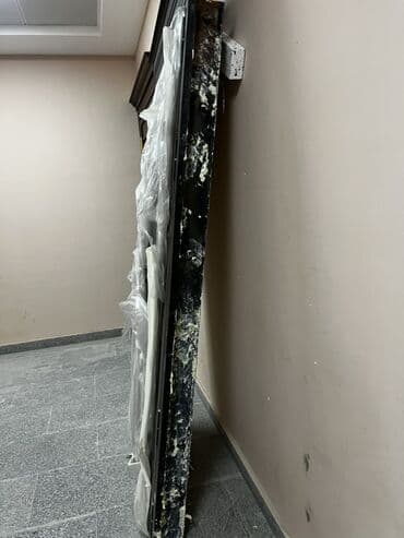 Lak-boya məhsulları: Dəmir giriş qapısı - Material: polad/dəmir konstruksiya, taxta — 5