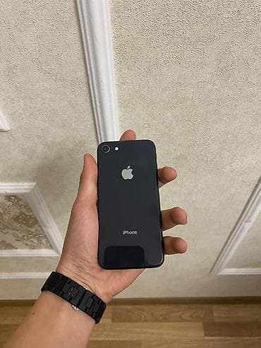 ayfon 8 ucuz: IPhone 8, Qara, Simsiz şarj — 3