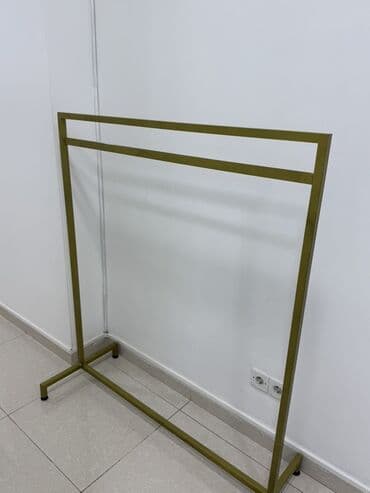 открытая вешалка для одежды: Metall geyim asılqanı – mağaza və ev üçün - Material: möhkəm metal — 4