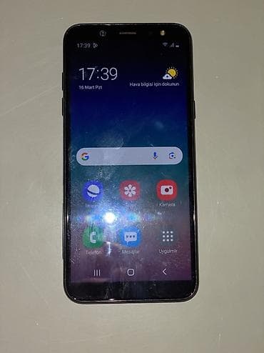 Samsung Galaxy A6, 32 GB, rəng - Qara, İki sim kartlı