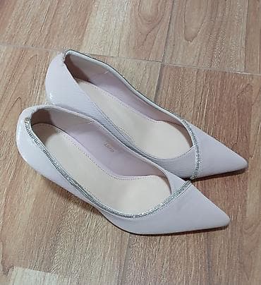 rizalli ayaqqabı instagram: Ölçü: 36, rəng - Bej, Yeni — 2