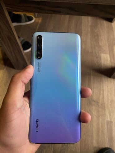 samsung galaxy grand prime satiram: Huawei Y8p, rəng - Mavi, Barmaq izi — 1