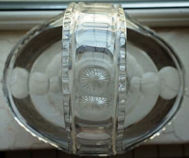 meyvə tərəvəz: Meyvə qabı Bohemia Tərkibi 24% massikot mineraldan (PbO) ibarət — 4