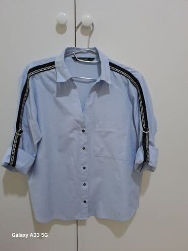 3 duymə koynək: S-m-l oversize di.10 azn — 2