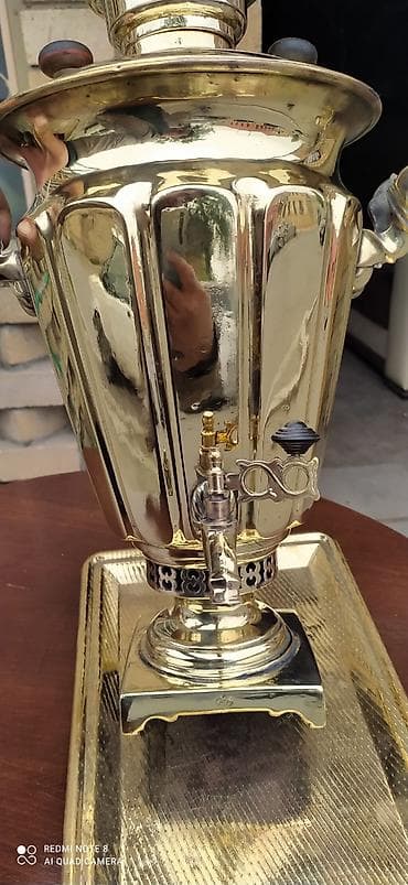 samovar luləyi: Qədimi samavar 5 litr dest 250 azn qalin aqir — 2