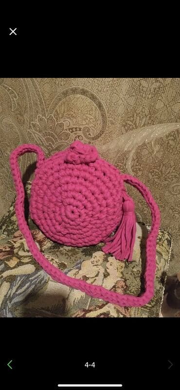 Toy paltarları və aksesuarları: Səbət 15azn. Əl işi. Çanta 20azn. Əl işi. Uşaq çantası Koşelyok — 5