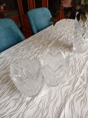 semra qab. qacaq instagram: Tort və şiriniyyat qabı, rəng - Ağ, Xrustal — 1