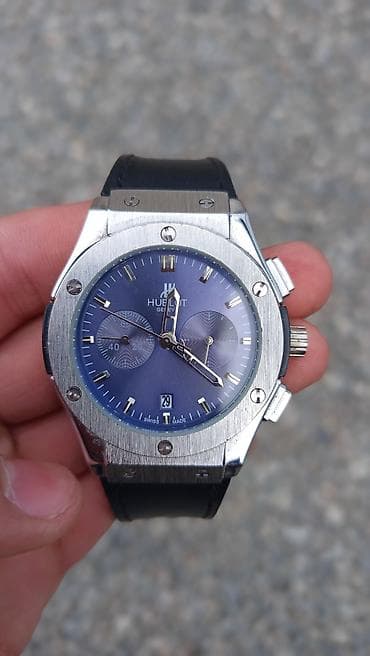 Смарт браслеты: Новый, Наручные часы, Hublot, цвет - Голубой — 3