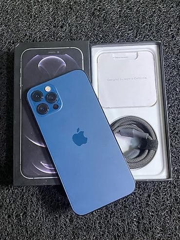 ipad pro 11: IPhone 12 Pro, 128 GB, Mavi, Zəmanət, Kredit, Simsiz şarj — 1