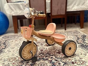 Uşaq velosipedləri: Uşaq üçtəkərli velosipedi - Rəng: Şaftalı/Bej tonları - Ön səbət — 3