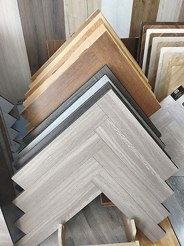 Parket və laminat döşəmə nümunələri – müxtəlif rəng və teksturalar -