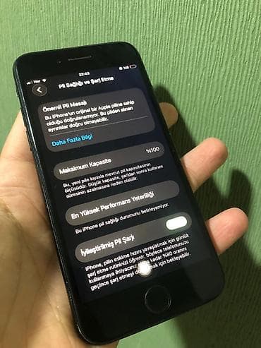 iphone se 2020 barter: IPhone SE 2020, 128 GB, Qara, Barmaq izi — 4