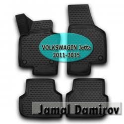 ayaqalti rezin: Novline volkswagen jetta 2011-2015 ucun poliuretan ayaqaltilar — 1