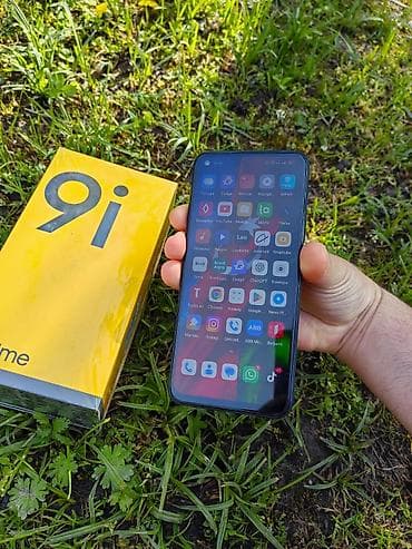 tap.az quba telefon: Realme 9i, 128 GB, rəng - Göy — 9