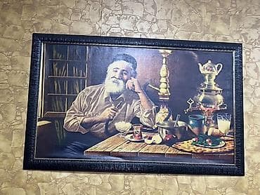 CD, DVD disklər və kassetlər: Məhsul: Şərq miniatür üslubunda çərçivəli dekorativ tablo dəsti — 9