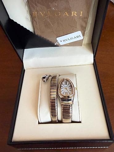 BVLGARI Serpenti Tubogas qadın saatı və bilərzik seti - Brend lalafo.az -da BVLGARI Serpenti Tubogas qadın saatı və bilərzik seti - Brend