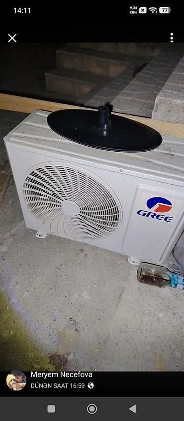 indesit kondisioner: Kondisioner Gree, Yeni, 50-60 kv. m, Daxili blok, Kredit yoxdur — 5