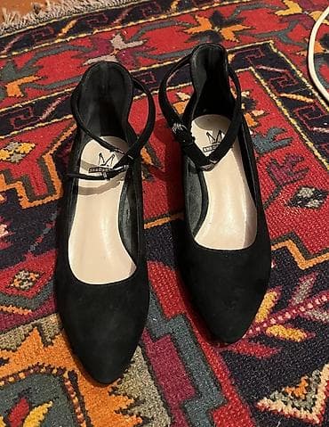 Tuflilər, Ölçü: 36, rəng - Qara, Yeni