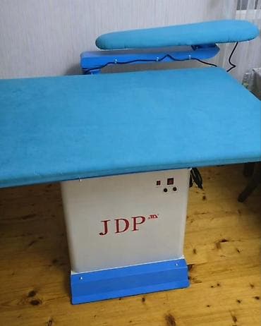 karnaval geyimleri: Peşəkar buxarlı ütü masası – JDP - Geniş əsas masa: böyük tekstil — 1