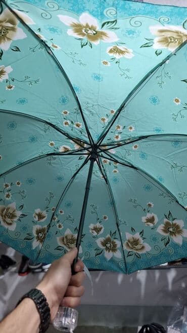 вешалка для брюк и рубашек напольная: Kompakt çətir – çiçək naxışlı - 5 rəng mövcuddur ✔️ - Mexanizm: əl — 2