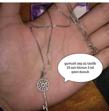 yuxuda yaxa sancağı görmək: Boyunbağı, Gümüş — 2