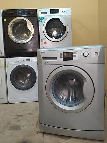 beko 8: Beko ön yükləməli paltaryuyan maşın - Rəng: gümüşü - Yükləmə tipi: ön — 1