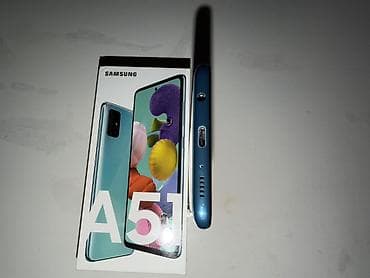 redmi note 7 ikinci el: Samsung Galaxy A51, 128 GB, rəng - Mavi, İki sim kartlı — 6