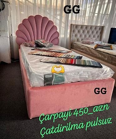 mebel sandiqlar: Çarpayı rəng seçimi var matras 🎁 — 1