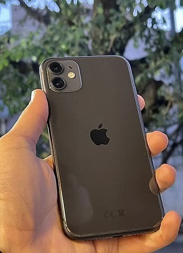 2.el telefon iphone: IPhone 11, 256 GB, Qara, Zəmanət, Kredit, Simsiz şarj — 1