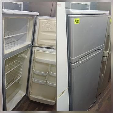 yevlax televizor: İki qapılı soyuducu - Yuxarıda dondurucu, aşağıda əsas soyuducu bölmə — 1