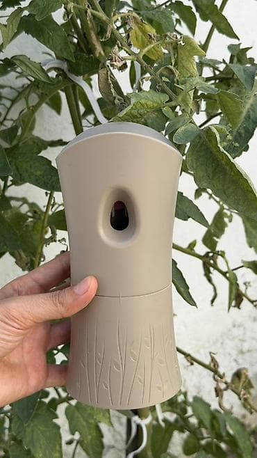 Avtomatik hava təravətləndirici dispenser - Rəng: bej - Dekor: alt — 1