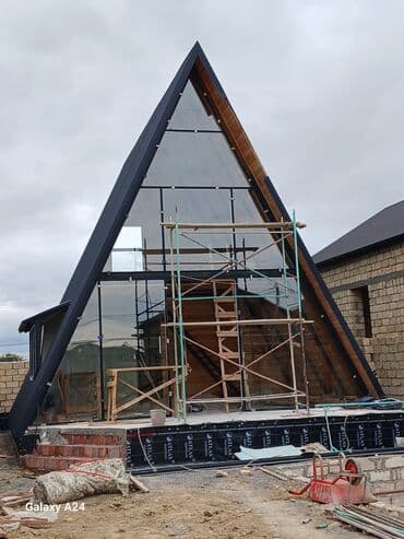 duskabin: Plastik qapi pencere izosistem cam palkon duskabina hebesebe cephe — 5