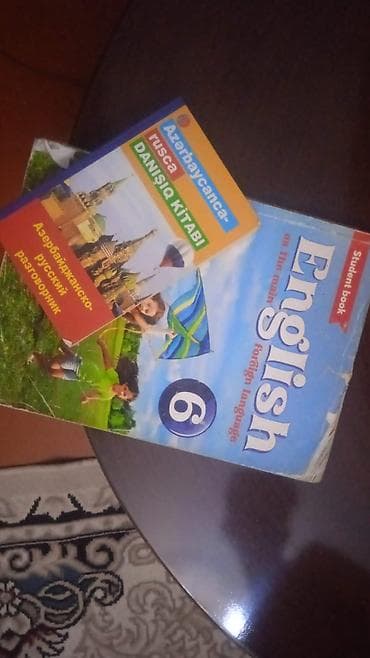 Məktəb dərslikləri və danışıq kitabı dəsti - English 6 Student Book –