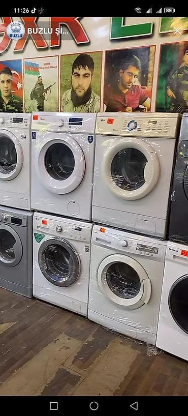 par utuleri: Paltaryuyan maşın LG, 5 kq, Avtomat, Qurutmasız — 1