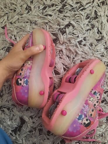 uşaqlar üçün tekerli krosovkalar: Rolik, kanki, təkərli ayaqqabı Vəziyyəti-Yeni kimidir. Ölçüsü-4-7 yaş — 3