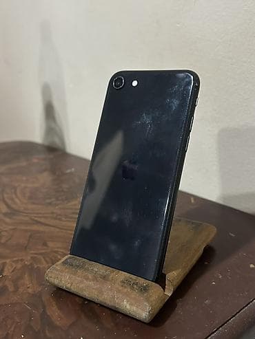 hdd case: IPhone SE 2020, 128 GB, Qara, Barmaq izi — 2