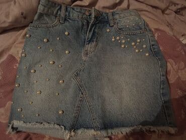 Mini Ətək, Bershka, Cins, S