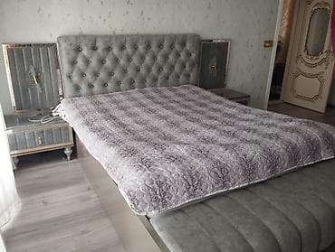 il: Yataq otağı dəsti - Komplekt: geniş çarpayı (başlıq kapitone düyməli — 3