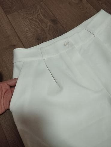 Аксессуары: Брюки, Trendyolmilla, L, цвет - Белый — 5