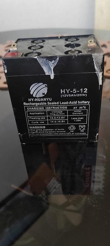 HY-HUANYU HY-5-12 qurğuşun-turşulu, yenidən doldurulan batareya -