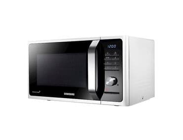 samsung mikrodalga: Микроволновка Samsung, Отдельностоящая, С микроволнами, цвет - Белый, Новый — 1