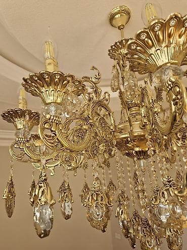 samdamlar: Çılçıraq, 8 lampa, Metal — 5