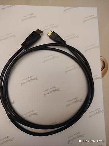 ventilator mini: Mini HDMI-dən HDMI-yə kabel - Qoşulma ucları: 1 x Mini HDMI (Type C) — 1