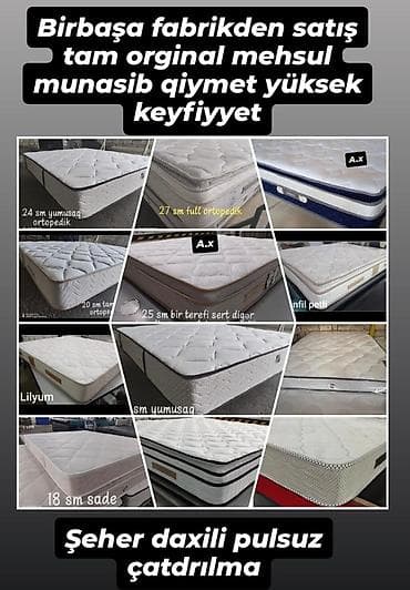 mebel fabriki: Ra.Döşək (matras) Salam əziz müştərilər. Evdən çıxmadan sifariş edin — 1