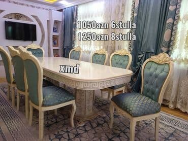 стол кухонный: Прямоугольный стол, Для гостиной, C гарантией — 2